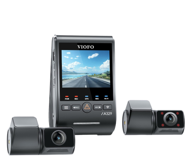 Viofo Rejestrator trasy A329S 3CH GPS 6972147075118 - 1358823 - zdjęcie 2